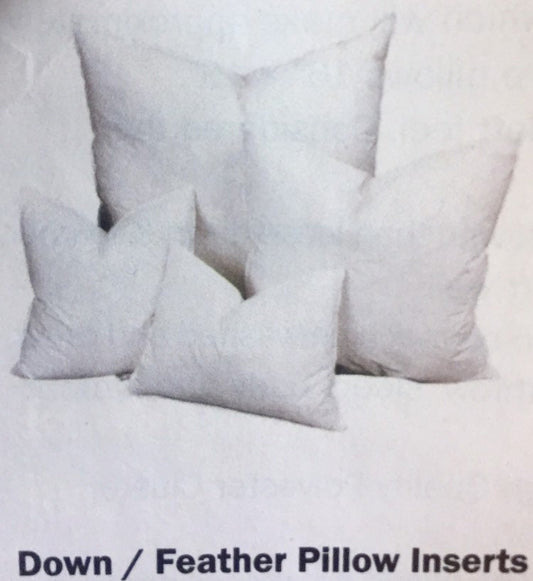 Down Pillow Insert